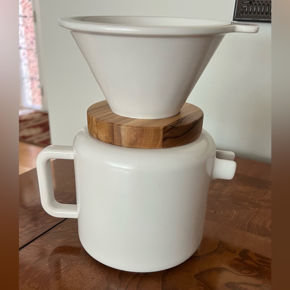 Bonjour Ceramic Pour-Over Coffee/Tea Set